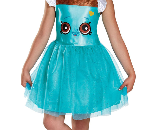 Halloween Shopkins Costumes Kids Girl's Cheeky Chocolate Shopkins Costume   Tee Jay Traders
