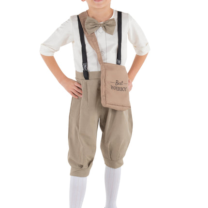 Vintage Newsboy Kids Costume by Dress Up America only at  TeeJayTraders.com