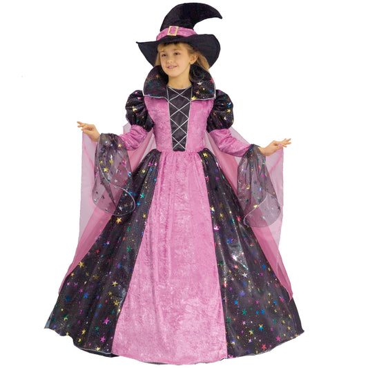 Witch Girls Hocus Pocus Deluxe Costume by Dress Up America only at  TeeJayTraders.com