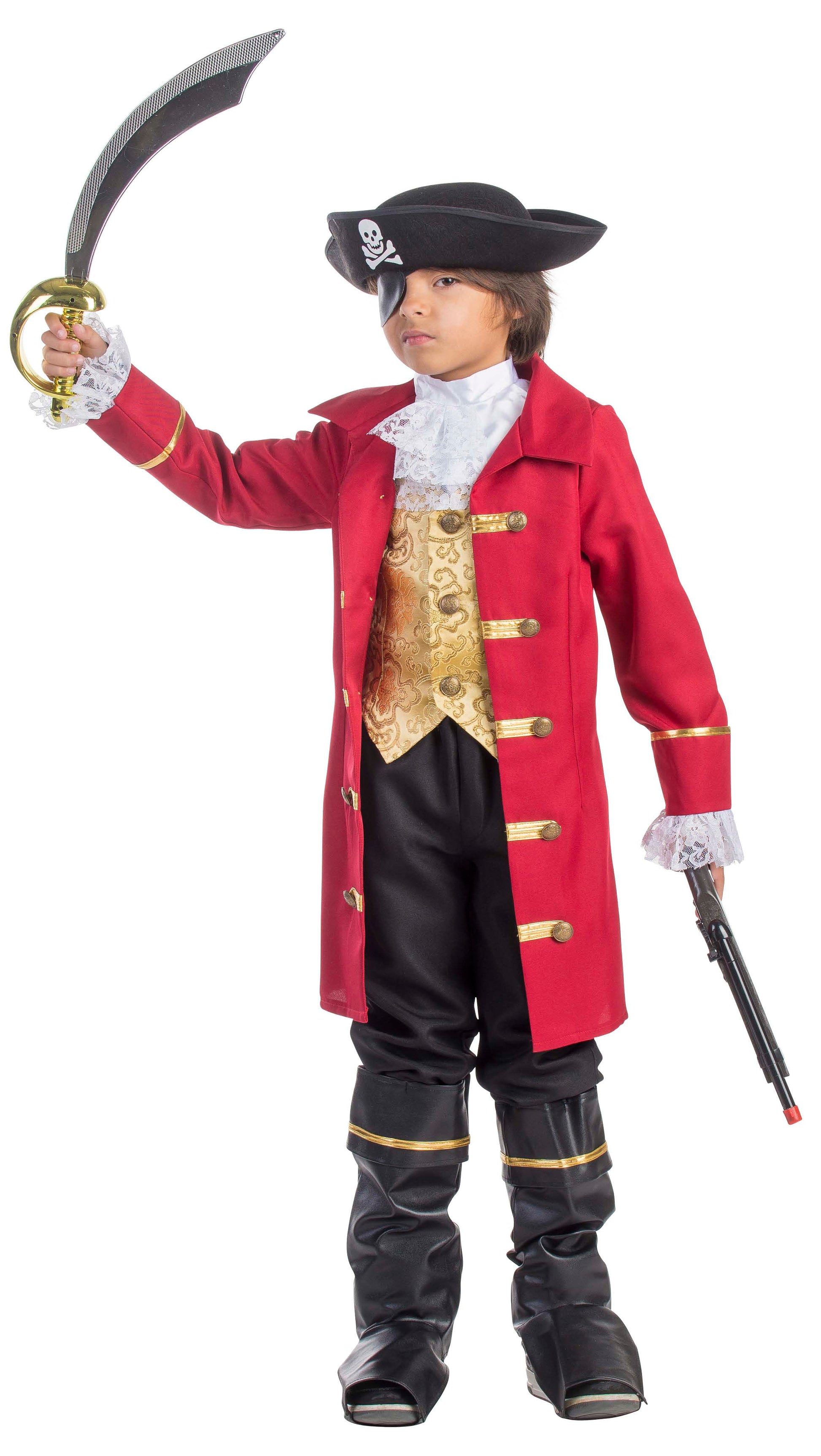 Elite Pirate Boys Costume by Dress Up America only at  TeeJayTraders.com