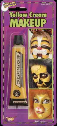 Yellow Cream Makeup by Forum Novelties only at  TeeJayTraders.com