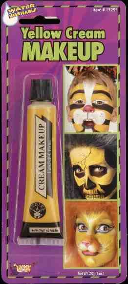 Yellow Cream Makeup by Forum Novelties only at  TeeJayTraders.com