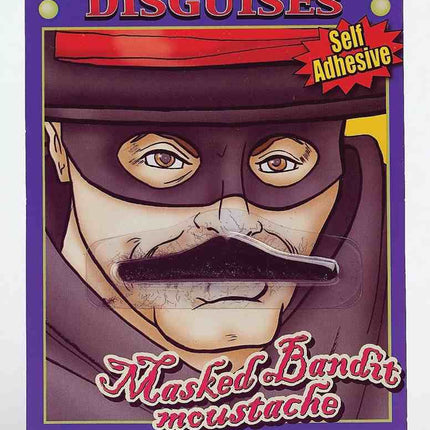 Bandit Men Moustache by Forum Novelties only at  TeeJayTraders.com