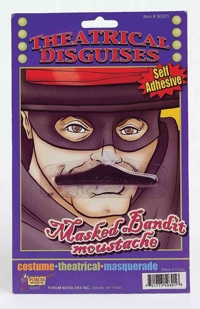 Bandit Men Moustache by Forum Novelties only at  TeeJayTraders.com