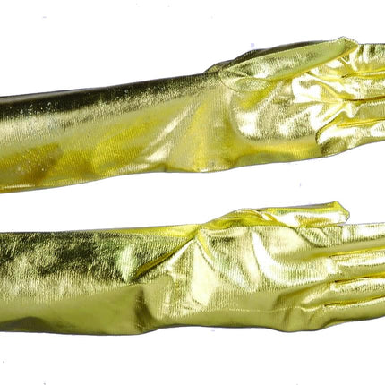Gold Metallic Gloves by Forum Novelties only at  TeeJayTraders.com