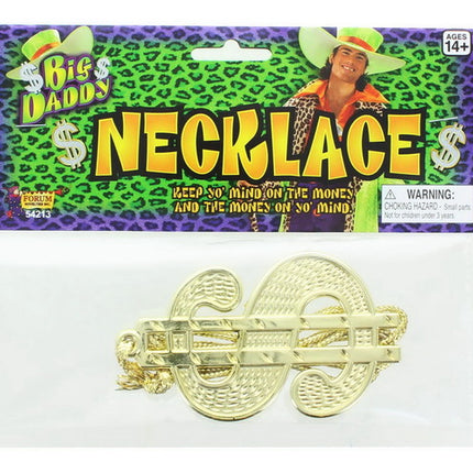 Big Daddy Dollar Necklace by Forum Novelties only at  TeeJayTraders.com