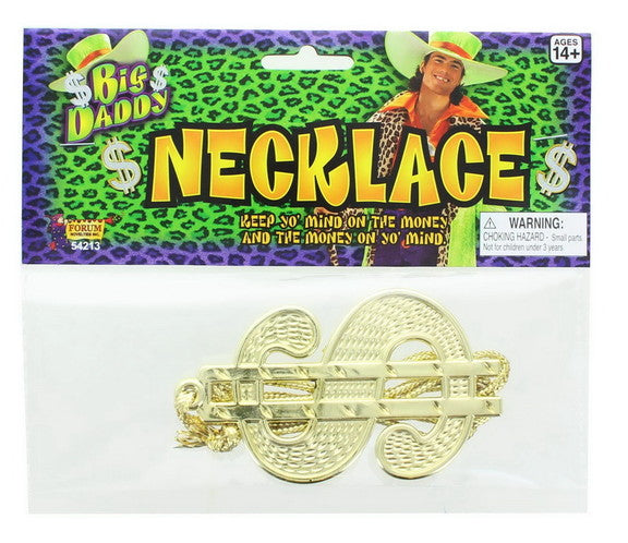 Big Daddy Dollar Necklace by Forum Novelties only at  TeeJayTraders.com