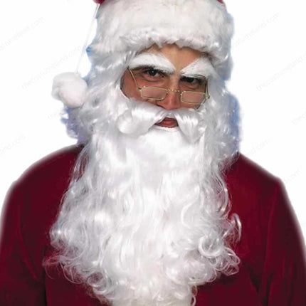 Santa Wig And Beard Set by Forum only at  TeeJayTraders.com
