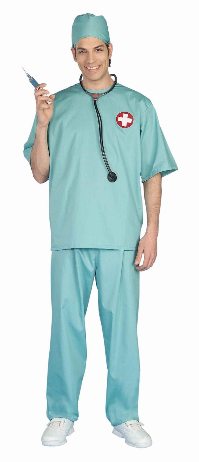 Surgical Scrub Unisex Doctor Costume by Forum Novelties only at  TeeJayTraders.com