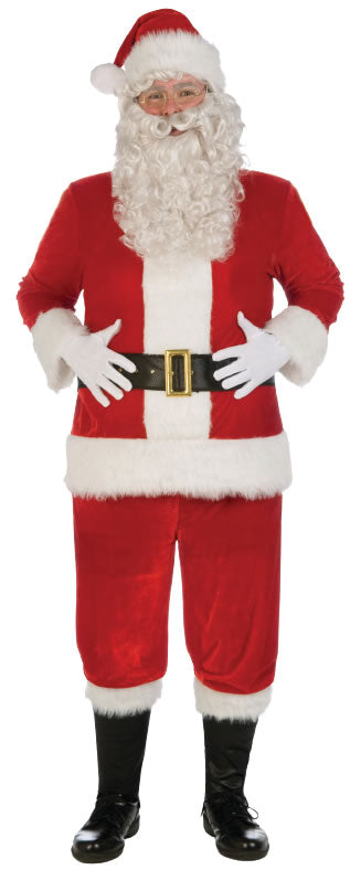 Santa Claus Velvet Deluxe Men Costume by Forum Novelties only at  TeeJayTraders.com