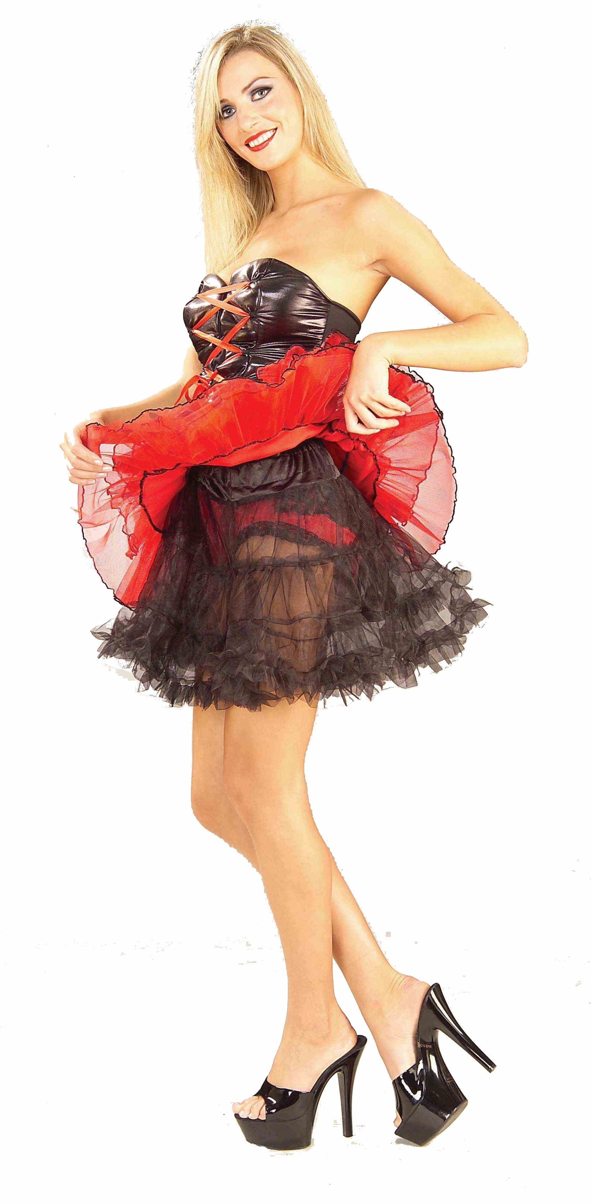 Black Crinoline Woman Plus by Forum Novelties only at  TeeJayTraders.com