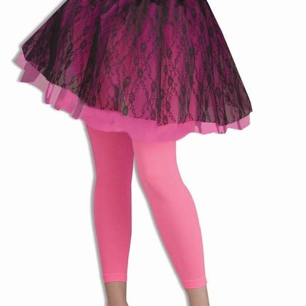 Footless Woman Tights Neon Pink by Forum Novelties only at  TeeJayTraders.com