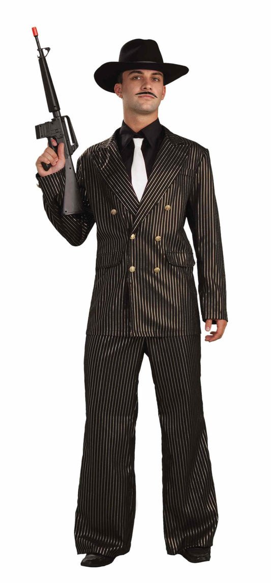 20s Gangster Gold Stripe Men Costume by Forum Novelties only at  TeeJayTraders.com