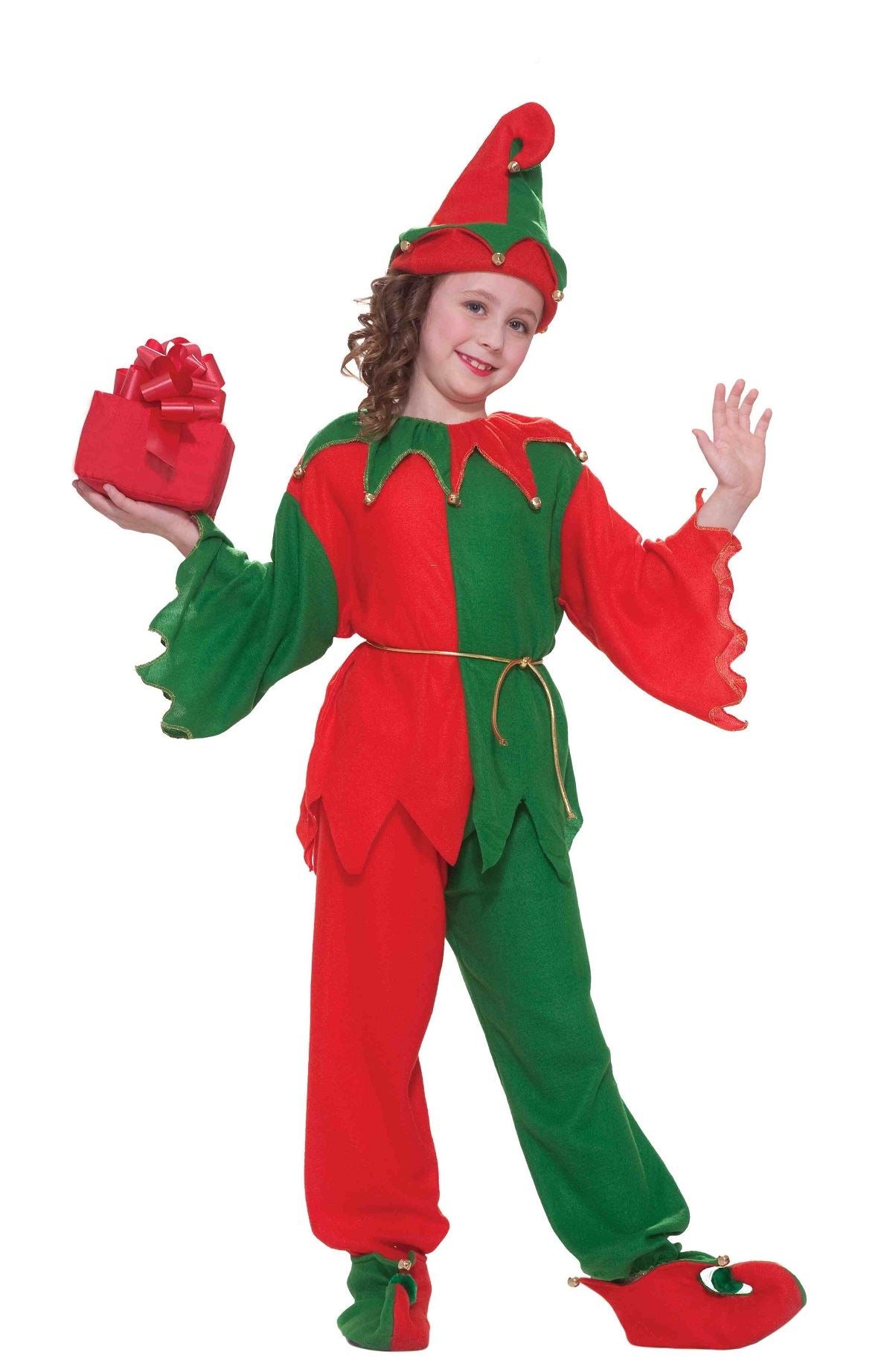 Santas Helper Elf Kids Unisex Christmas Costume by Forum only at  TeeJayTraders.com - Image 2