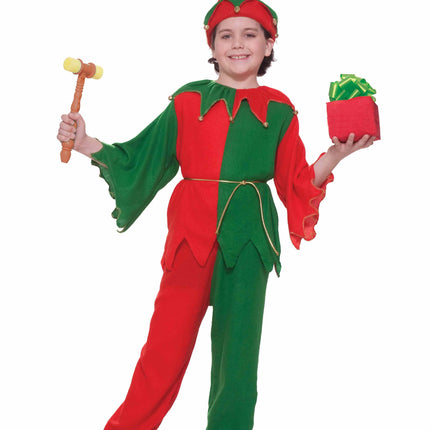 Santas Helper Elf Kids Unisex Christmas Costume by Forum only at  TeeJayTraders.com