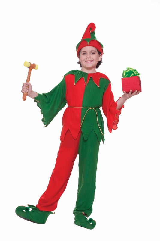 Santas Helper Elf Kids Unisex Christmas Costume by Forum only at  TeeJayTraders.com