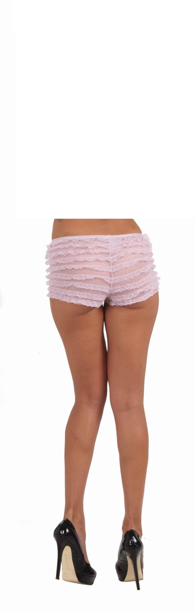 Light Pink Ruffle Tanga Short by Forum Novelties only at  TeeJayTraders.com