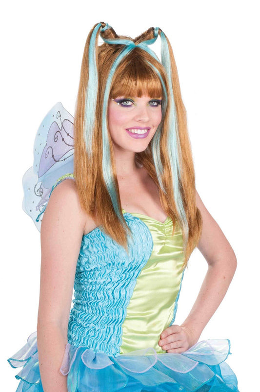 Fairies Aqua Fantasy Women Wig by Forum Novelties only at  TeeJayTraders.com