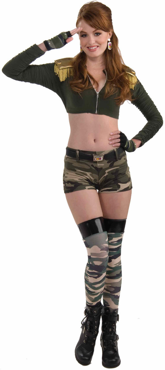 Combat Cutie Camouflage Shorts by Forum only at  TeeJayTraders.com