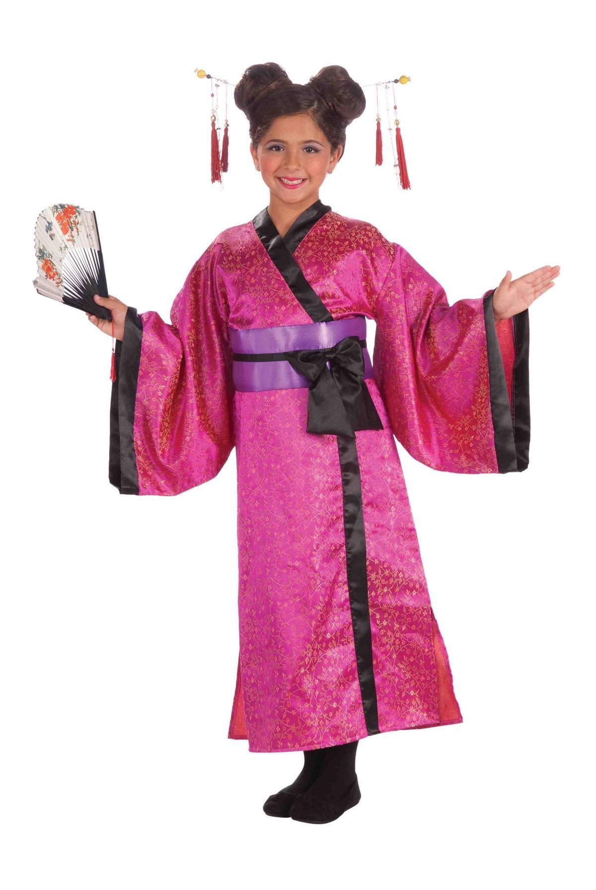 Geisha Pink Girls Costume by Forum Novelties only at  TeeJayTraders.com