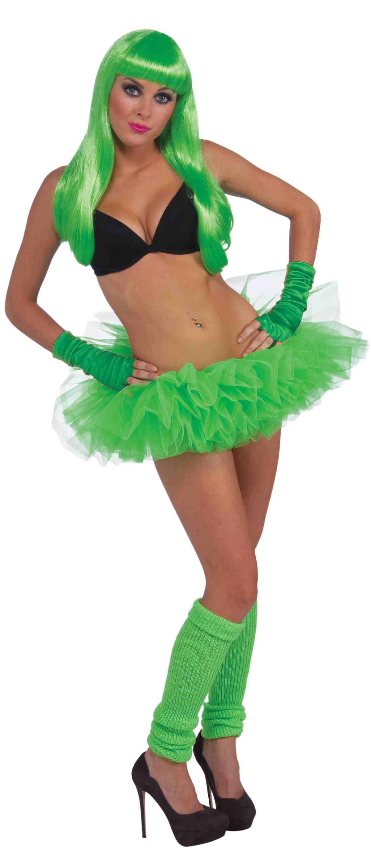 Woman Tutu Neon  Green by Forum Novelties only at  TeeJayTraders.com