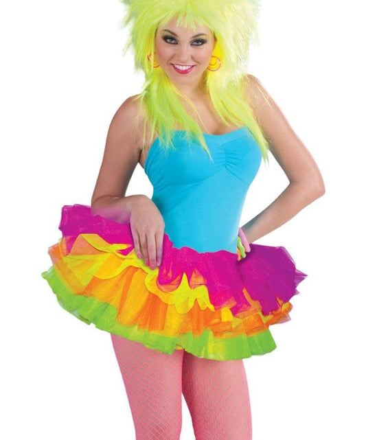 Women Rainbow Tutu by Forum Novelties only at  TeeJayTraders.com