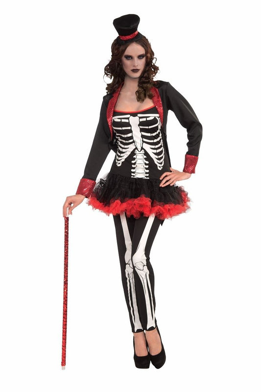 Miss Bone Jangles Women Skeleton Costume by Forum Novelties only at  TeeJayTraders.com