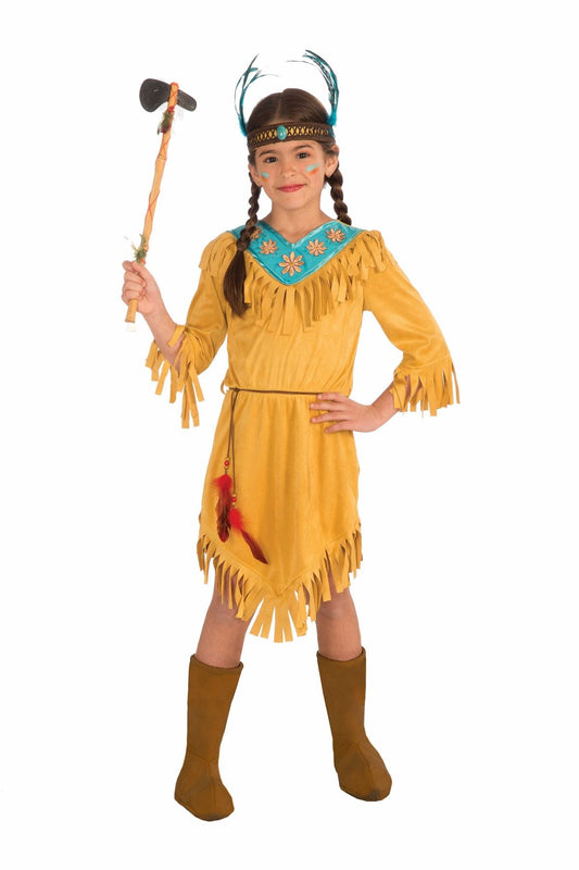 Little Flower Girls Native American Costume by Forum Novelties only at  TeeJayTraders.com