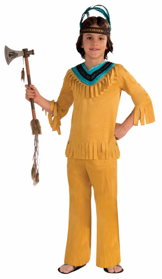 Native American Brave Warrior Boy Costume by Forum Novelties only at  TeeJayTraders.com