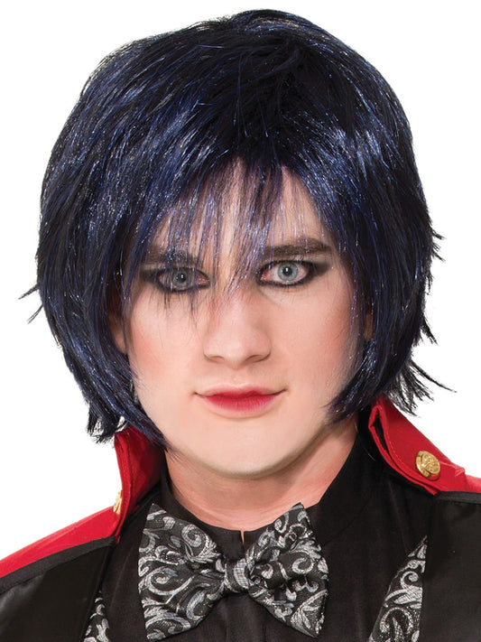 Adult Men's Indigo Night Ring Master Wig