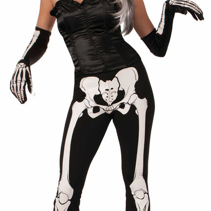 Skeleton Print Leggings by Forum Novelties only at  TeeJayTraders.com