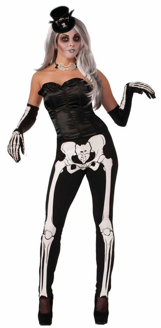 Skeleton Print Leggings by Forum Novelties only at  TeeJayTraders.com