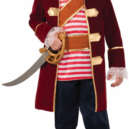 Pirate Captain Boys Deluxe Costume by Forum Novelties only at  TeeJayTraders.com