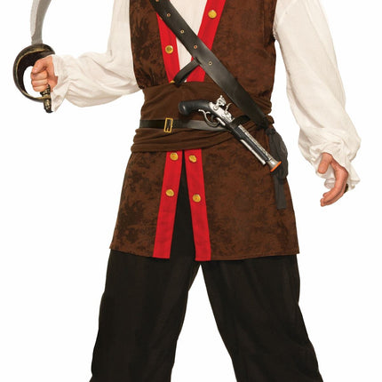 Bucaneer Of The Seas Men Pirate Costume by Forum Novelties only at  TeeJayTraders.com