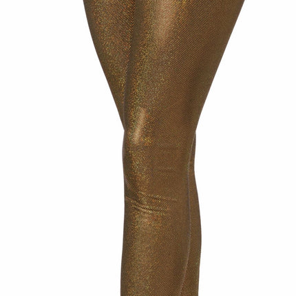 Futuristic Gold Leggings by Forum Novelties only at  TeeJayTraders.com