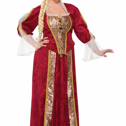 Renaissance Queen Woman Plus Costume by Forum Novelties only at  TeeJayTraders.com