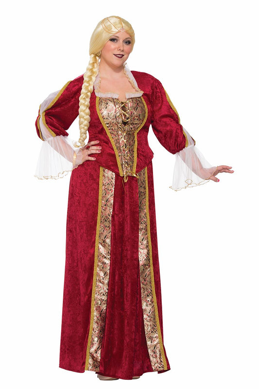 Renaissance Queen Woman Plus Costume by Forum Novelties only at  TeeJayTraders.com