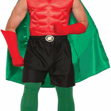 Hero Adult Cape Green by Forum Novelties only at  TeeJayTraders.com
