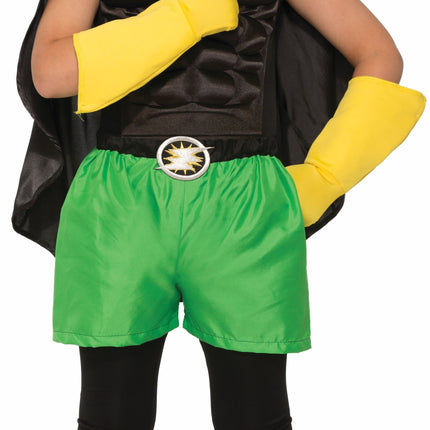 Hero  Kids Shorts Green by Forum Novelties only at  TeeJayTraders.com