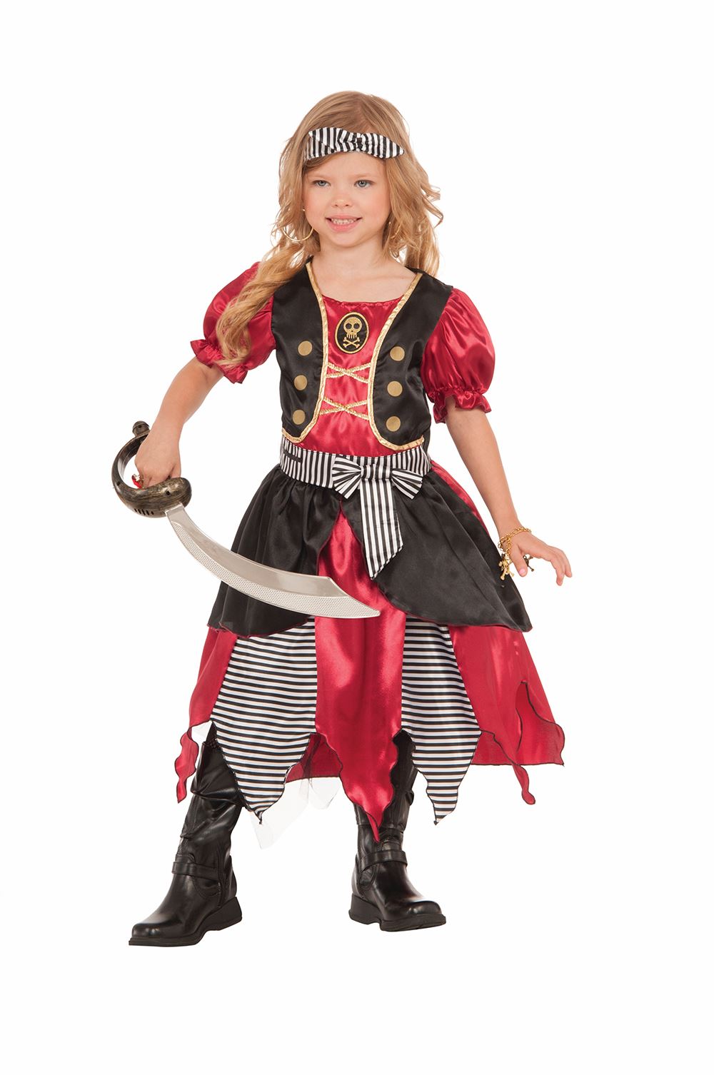 Buccaneer Princess Girls Pirate Costume by Forum Novelties only at  TeeJayTraders.com