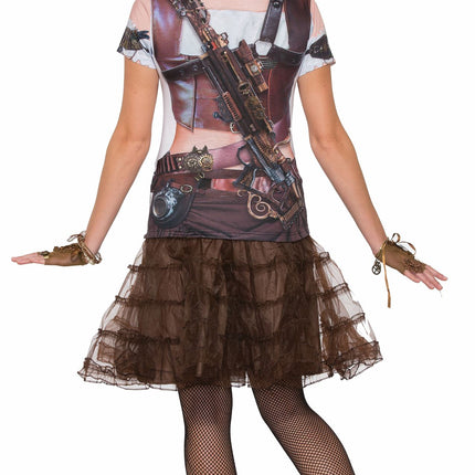 Steampunk Woman 3D Shirt by Forum Novelties only at  TeeJayTraders.com - Image 2