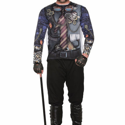 Steampunk Men 3D Shirt by Forum Novelties only at  TeeJayTraders.com