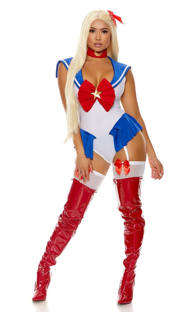 Moonlight Anime Sailor Woman Costume by Forplay Costumes only at  TeeJayTraders.com