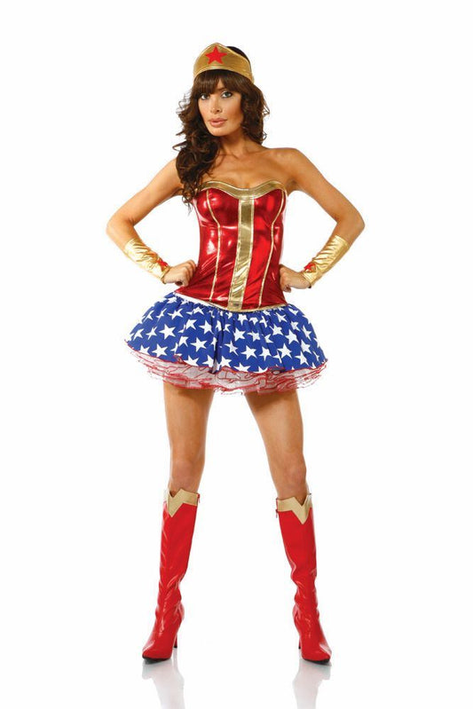 Bam Sexy Women Superhero Costume by Forplay only at  TeeJayTraders.com