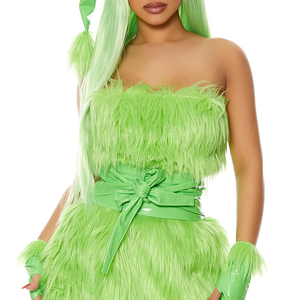 Stone Age Women Green Pebble Costume by Forplay Costumes only at  TeeJayTraders.com - Image 3