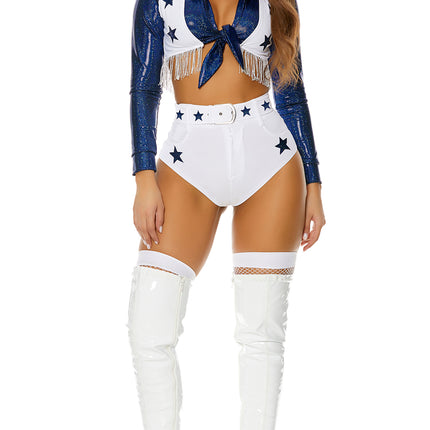 Seeing Stars Cheerleader Woman Costume by Forplay Costumes only at  TeeJayTraders.com