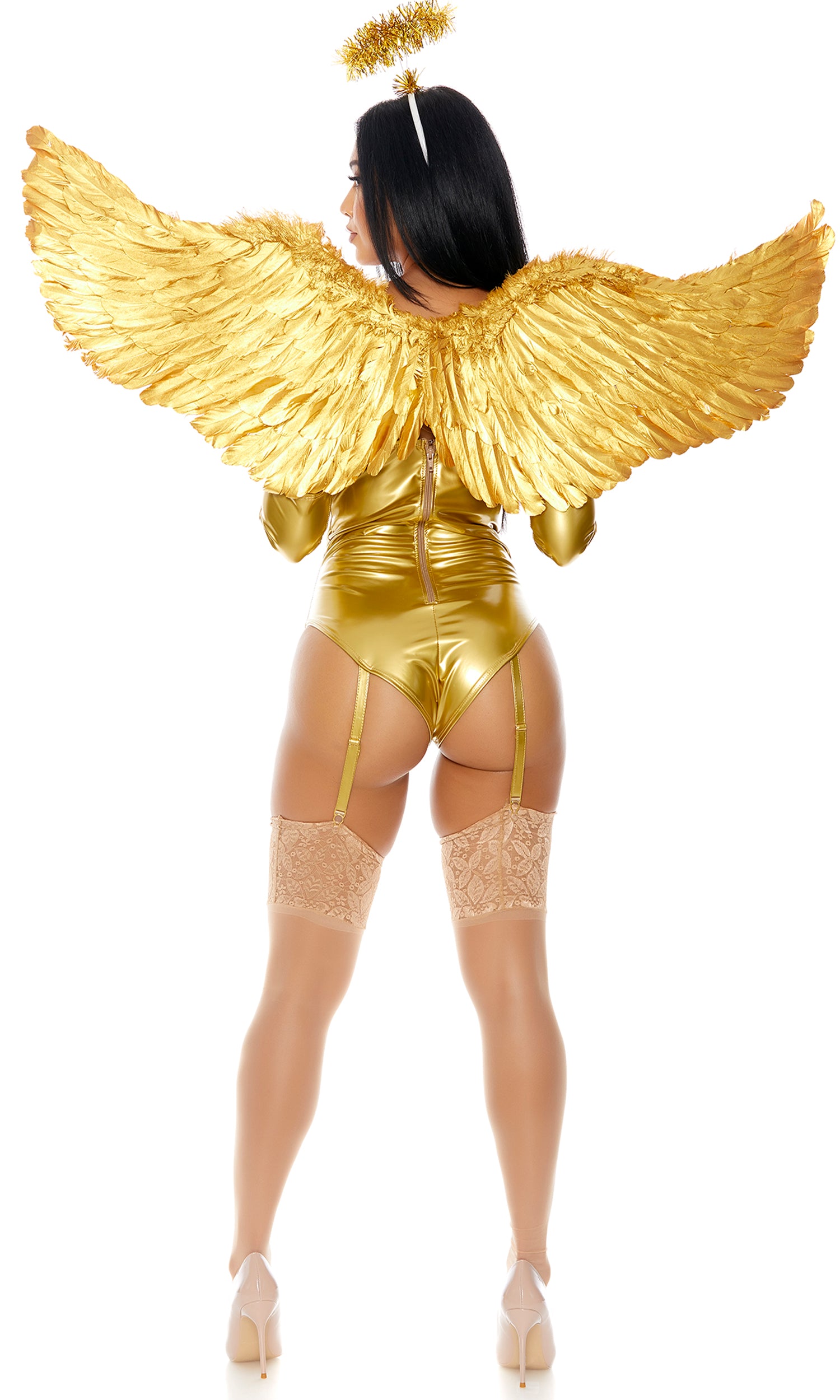 Heaven Sent Angel Woman Costume by Forplay Costumes only at  TeeJayTraders.com - Image 2