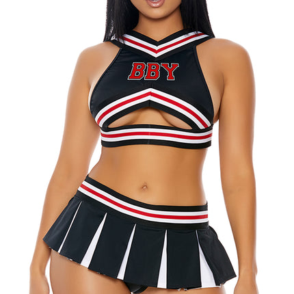 Good Luck Charm Cheerleader Woman Costume by Forplay Costumes only at  TeeJayTraders.com - Image 3