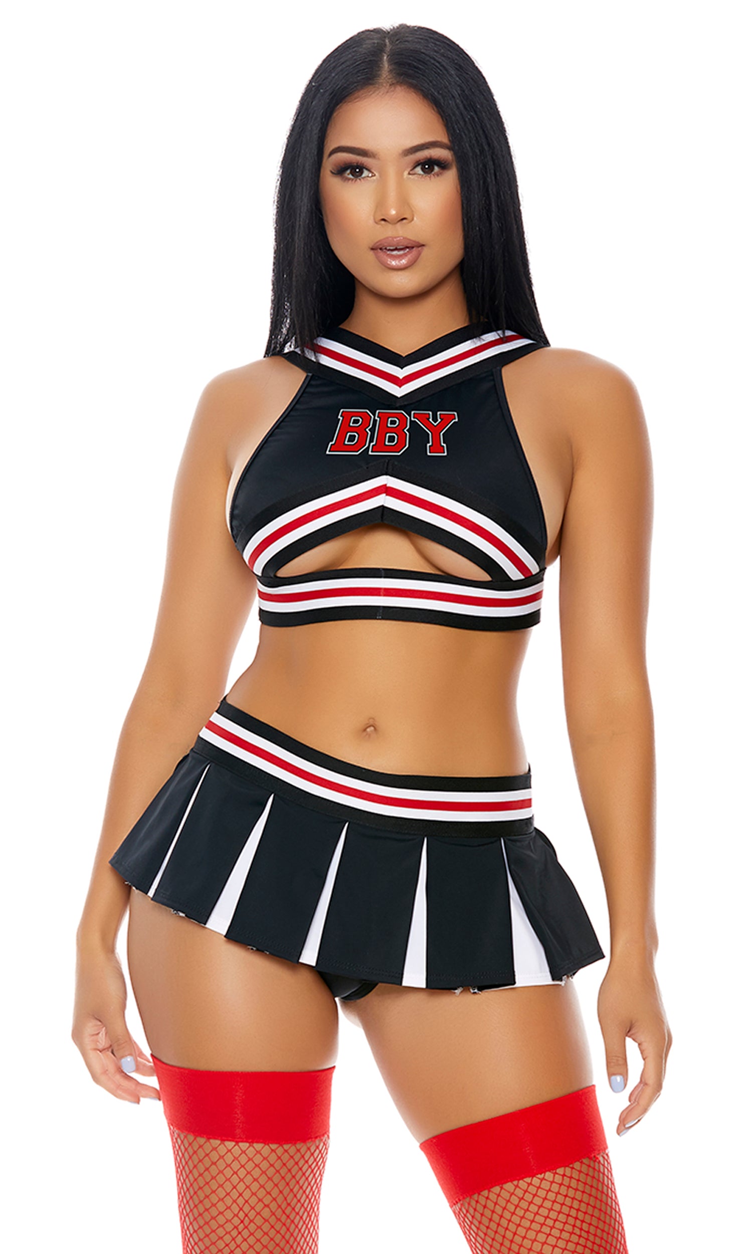 Good Luck Charm Cheerleader Woman Costume by Forplay Costumes only at  TeeJayTraders.com - Image 3