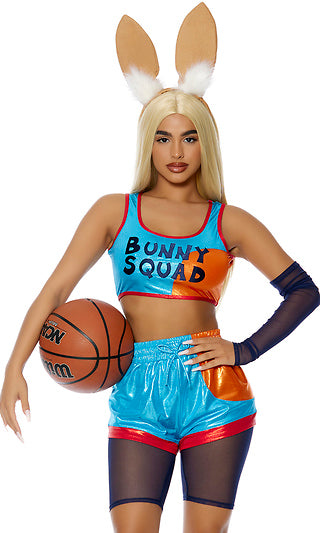 Shoot Your Shot Bunny Squad Woman Costume by Forplay Costumes only at  TeeJayTraders.com